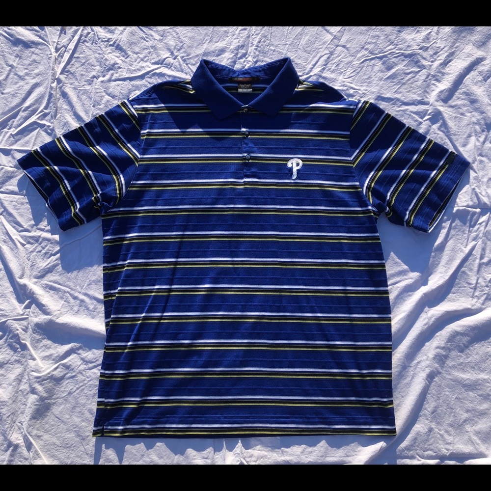 Tiger Woods Nike Phillies Polo Shirt Men's Size XL